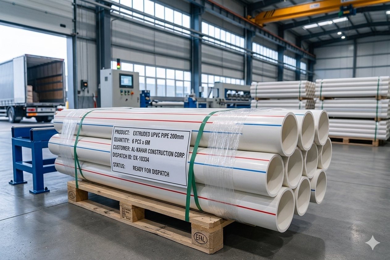 Ready for Dispatch - PVC manufacturing process